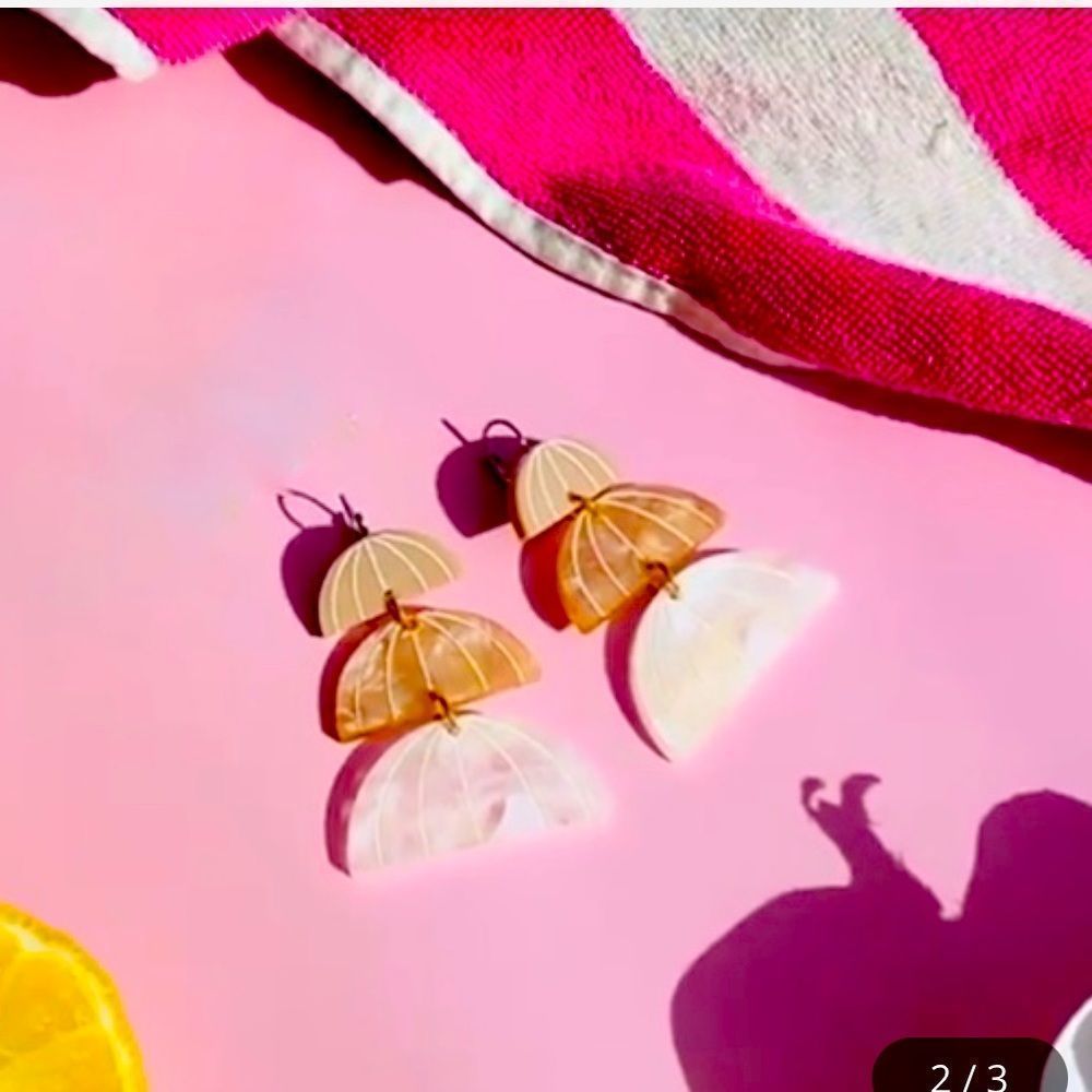The “Mara” acrylic earrings
